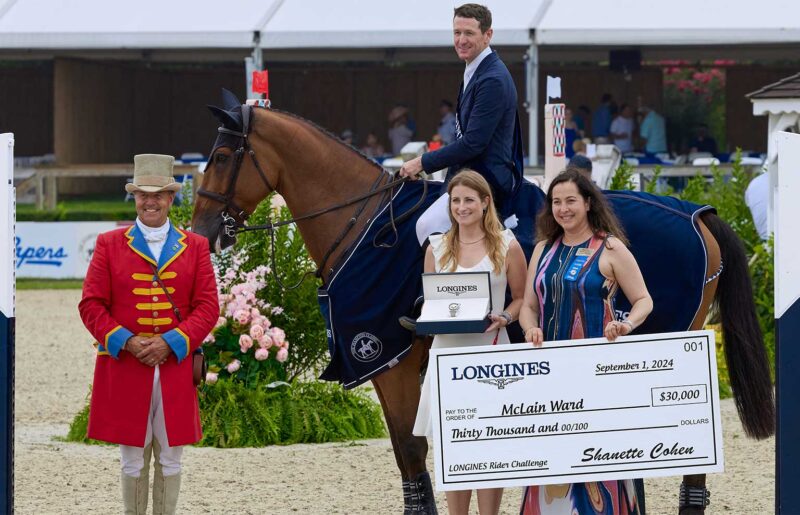 Attending the 49th Annual Hampton Classic with Longines