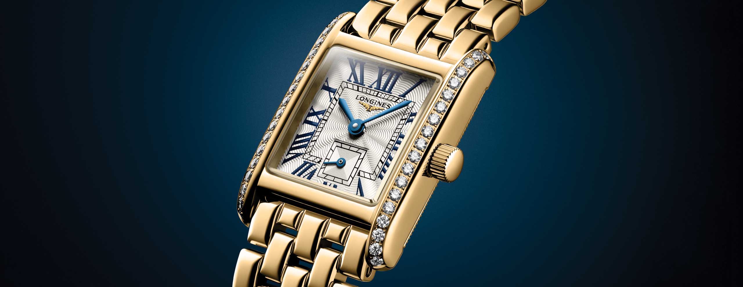 Longines Mini DolceVita in 18k yellow gold