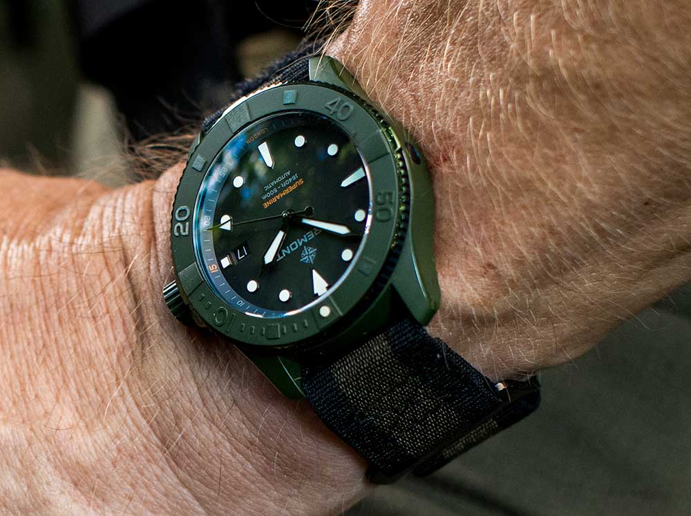 Bremont Supermarine Full Ceramic in Jungle Green