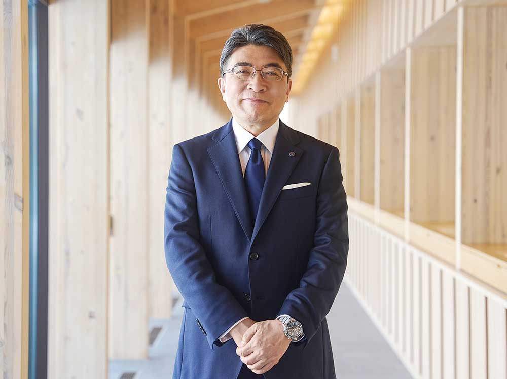 Akio Naito, President of Seiko Watch Corporation