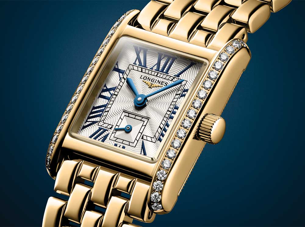 Longines Mini DolceVita in 18k yellow gold