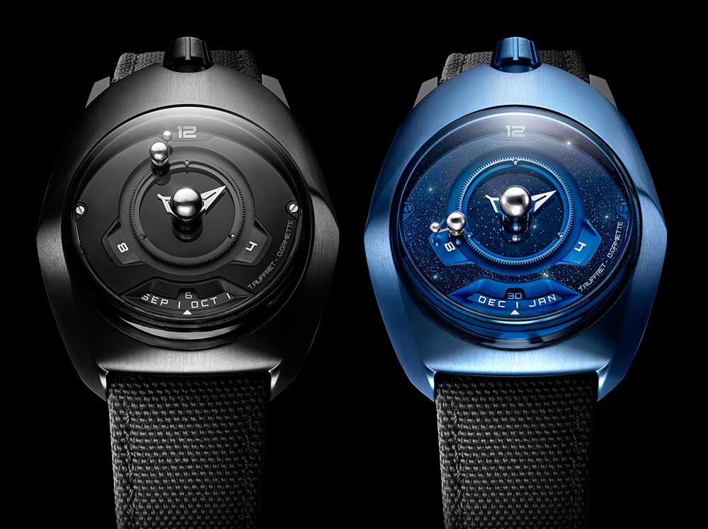 Spaceone Tellurium in black and blue