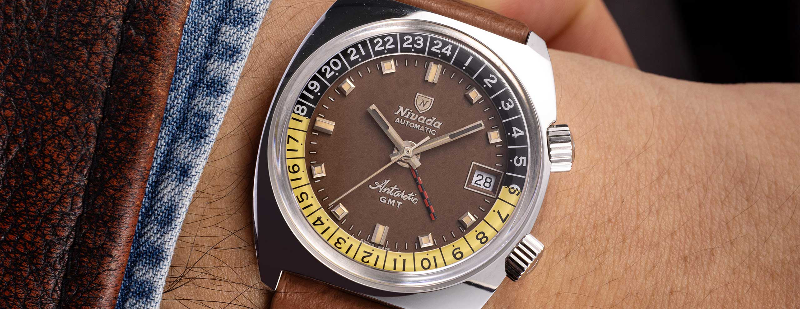 Nivada Grenchen Antarctic GMT