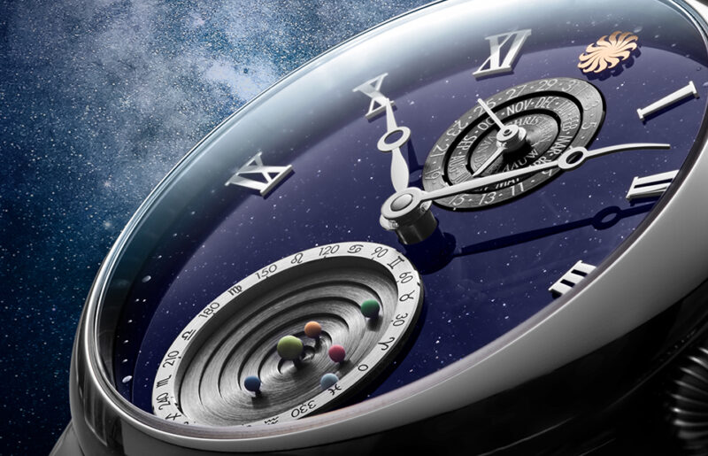 Our first collaboration with Christiaan van der Klaauw puts the galaxy on your wrist