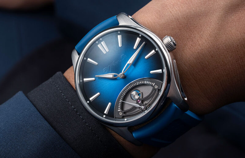 H. Moser & Cie. Presents A Whimsical Yet Serious Pioneer Retrograde Seconds