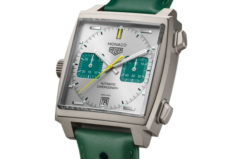 The TAG Heuer Monaco Goes Racing Green