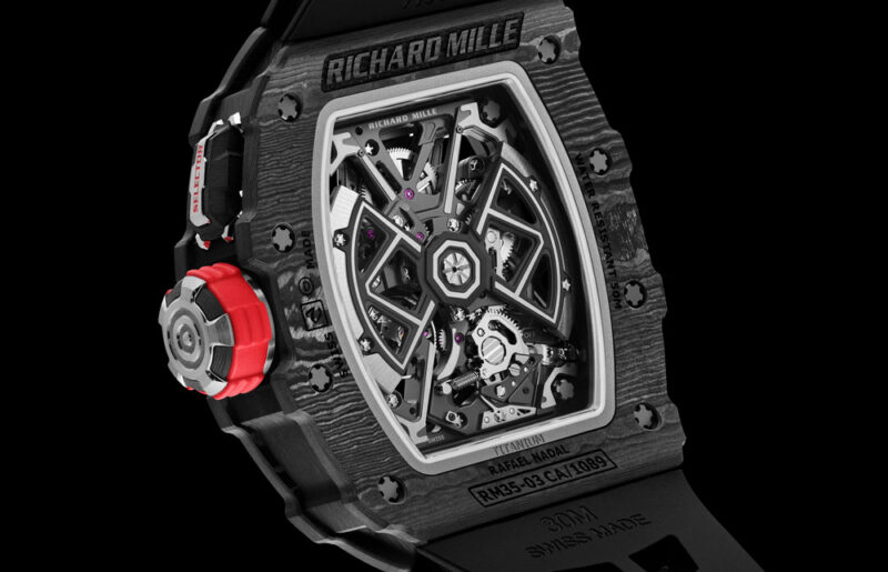 Richard Mille’s Latest RM 35-03 Rafael Nadal Features a Splittable Rotor