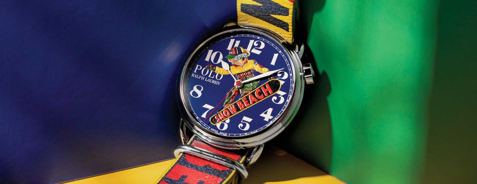 The Ralph Lauren × Revolution & The Rake “Snow Beach Bear Watch” marks a seminal moment in fashion history